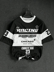 Premium Black&white Chicago shirt