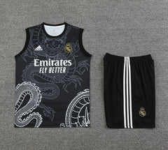 Real Madrid black dragon training west kit