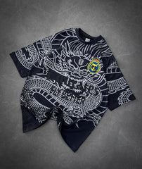 Real Madrid navy blue dragon edition jersey