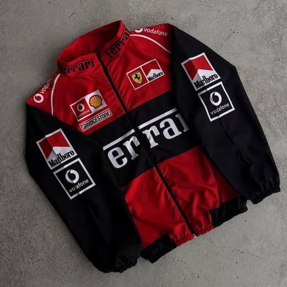 Ferrari New color parachute jacket