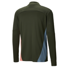 Manchester City black training zipper