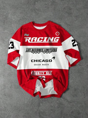 Premium red&white chicago shirt