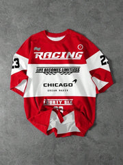 Premium red&white chicago shirt