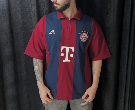 FC bayern munchen printed zipper