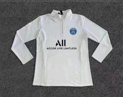 White Paris Football zipper
