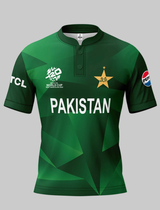 Pakistan matrix jersey 2024