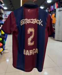 Travis scott : cactus jack x Barcelona fc tee