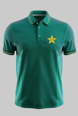 Pakistan green polo 2025