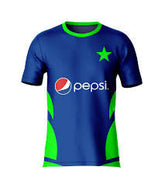 Pakistan blue training jersey