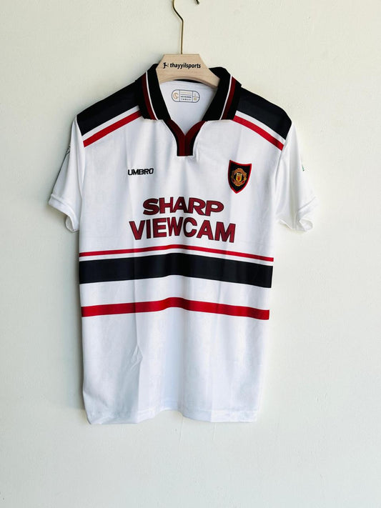 MANCHESTER UNITED 1997-98 AWAY POLO
