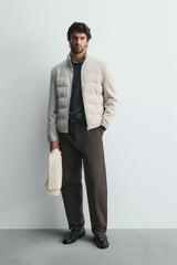 Zara men’s hybrid jacket 2025