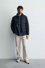 Zara mens hybrid jacket 2025