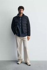 Zara mens hybrid jacket 2025