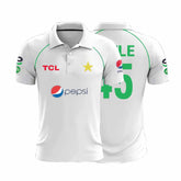 Test Cricket Shirt - Pakistan White Jersey 2023-24