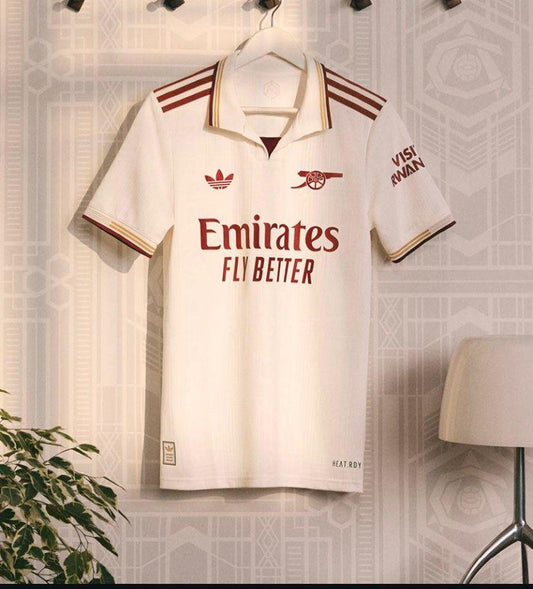 Aresnal third kit latest 25/26 jersey