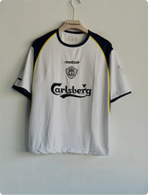 LIVERPOOL 2001-02 AWAY KIT GERRARD FIVESLEEVE