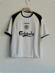 LIVERPOOL 2001-02 AWAY KIT GERRARD FIVESLEEVE