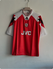 ARSANEL 1992-93 HOME KIT V KNITTED POLO FIVESLEEVE PREMIUM