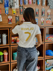 CROP TOP REAL MADRID 2011-12 HOME KIT RONALDO POLO