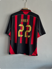 ACMILAN 2006-07 HOME KIT KAKA FIVESLEEVE POLO