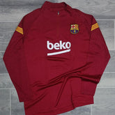 Nike FC Barcelona Football zipper