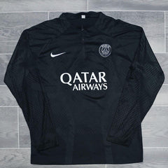 PSG Men's Long Sleeves Football Drill Top zipper