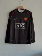 MANCHESTER UNITED 2007-08 AWAY KIT RONALDO FULLSLEEVE
