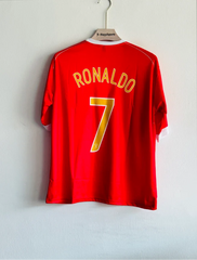 MANCHESTER UNITED 2006-07 HOME KIT RONALDO FIVESLEEVE