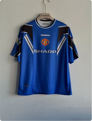 MANCHESTER UNITED 1996-97 THIRD KIT BECKHAM FIVESLEEVE