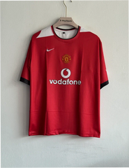 MANCHESTER UNITED 2004-05 HOME KIT RONALDO FIVESLEEVE