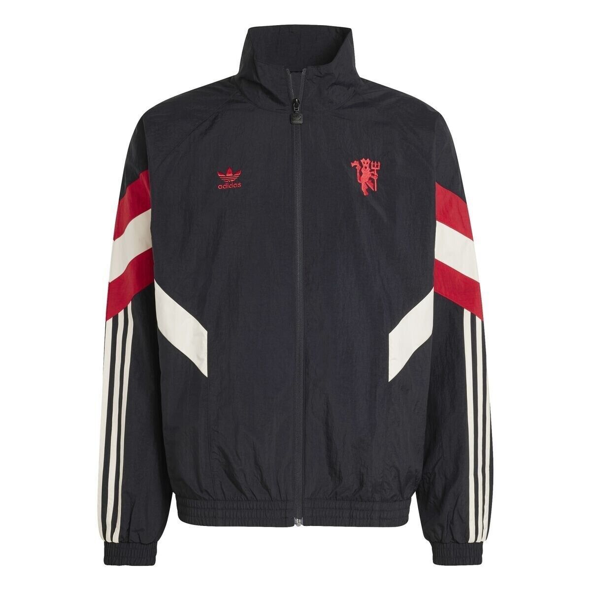Adidas White-Red Germany 1996 Track Top Soccer Jacket