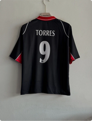 LIVERPOOL 2002 TRAINING KIT TORRES FIVESLEEVE POLO