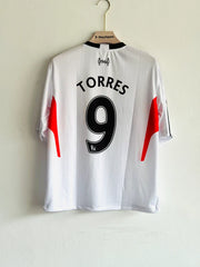 LIVERPOOL 2011-12 AWAY KIT TORRES FIVESLEEVE