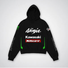 Kawasaki Ninja Logo Motorsport Racing Hoodie