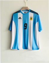 ARGENTINA 2002-03 HOME KIT BATISTUTA FIVESLEEVE