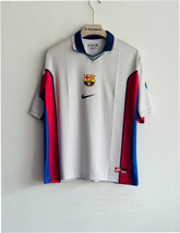 BARCELONA 1998-99 AWAY KIT RONALDINHO FIVESLEEVE POLO
