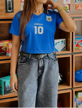 CROP TOP ARGENTINA MARADONA POLO