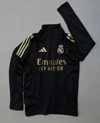 Real Madrid Premium Quality Digital printing Football zipper