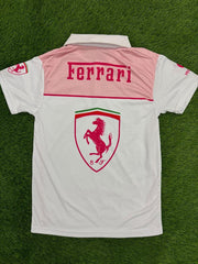 Premium Quality F-1 pink Digital printed shirt