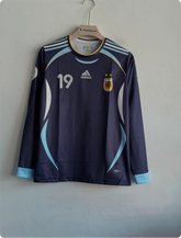 ARGENTINA 2006-07 AWAY KIT MESSI FULLSLEEVE