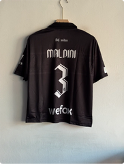 ACMILAN 2024 SPECIAL EDITION BLACK KIT MALDINI FIVESLEEVE POLO