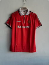 MANCHESTER UNITED 1998-99 HOME KIT BECKHAM POLO PREMIUM