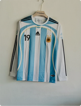 ARGENTINA 2006-07 HOME KIT MESSI FULLSLEEVE PRINTED