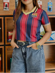 CROP TOP BARCELONA 125TH SPECIAL KIT MESSI POLO