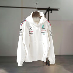 Mercedes-AMG White Petronas F1 Team Hoodie