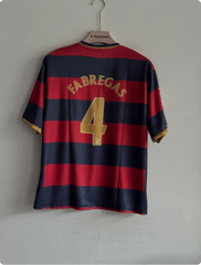 ARSANEL 2007-08 THIRD KIT FABREGAS FIVESLEEVE