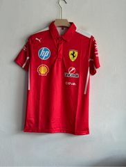 F1 FERRARI SCUDERIA RED POLO PREMIUM
