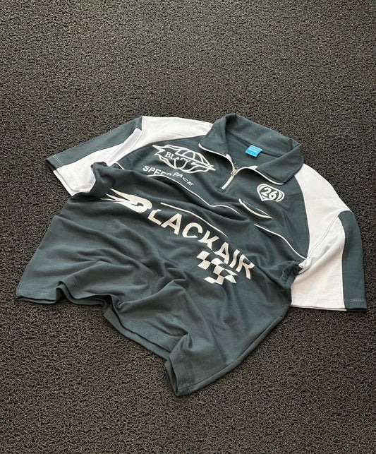 Premium Grey Blackair polo