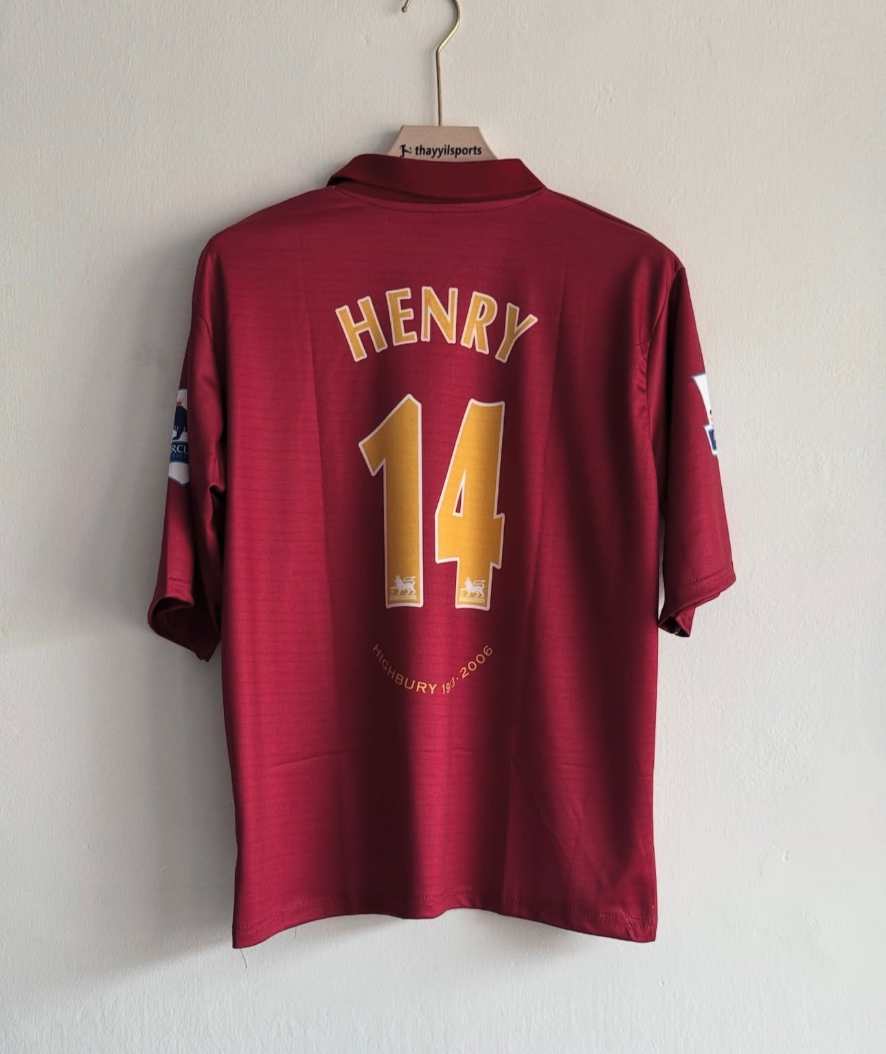 Arsenal Henry 14 FC jersey