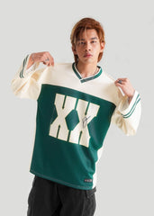 Retro Green XX  jersey full sleeves